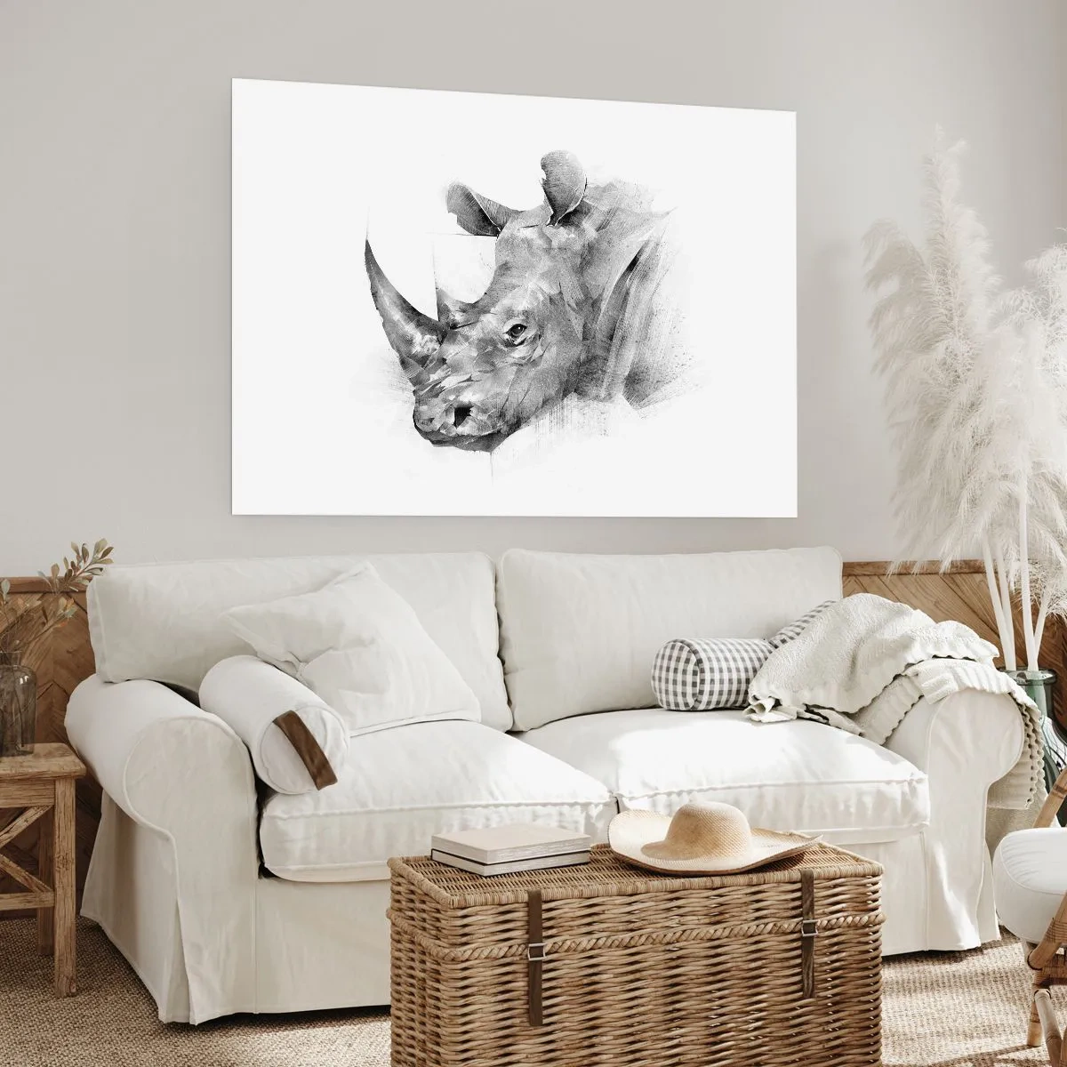 Poster - Afrikaans portret - 100x70 cm