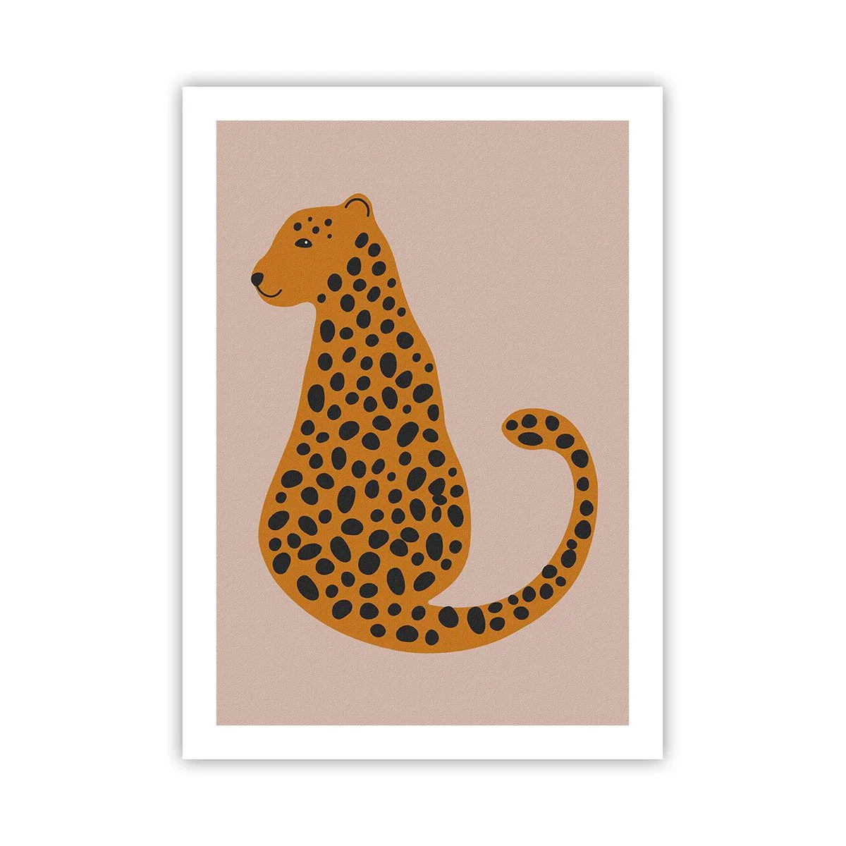 Poster - Luipaardprint is een modieus print - 50x70 cm