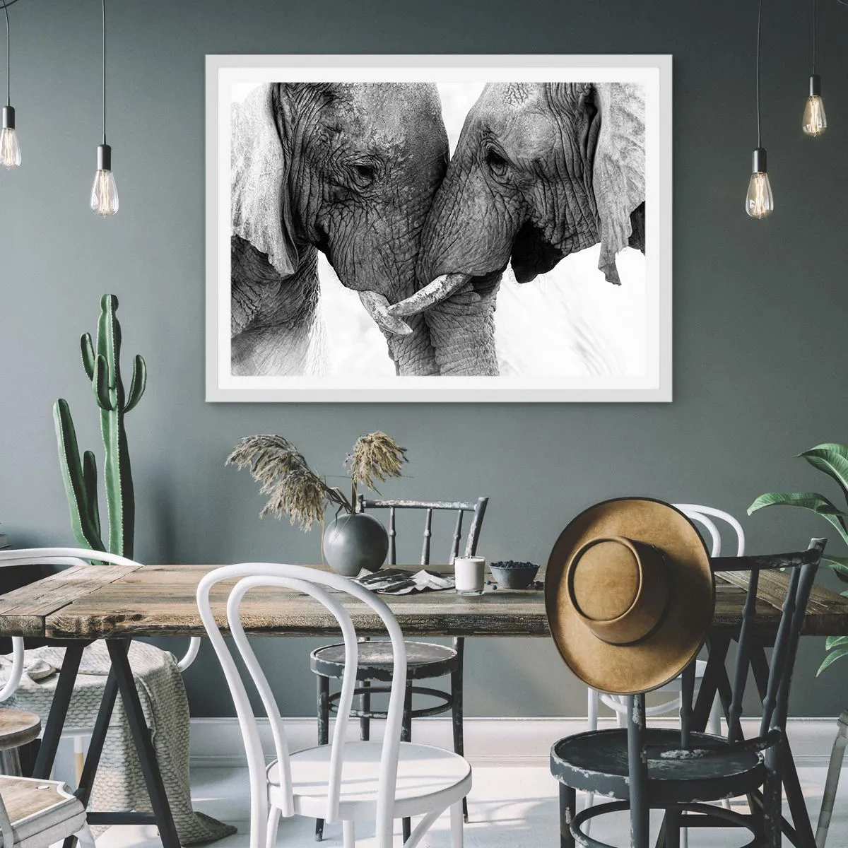 Poster in een witte lijst - Oprechte bekentenis - 70x50 cm