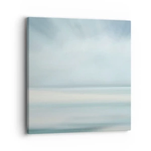Schilderen op canvas - Vrede tot aan de horizon - 40x40 cm