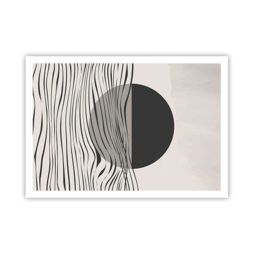 Poster - Halve compositie - 100x70 cm