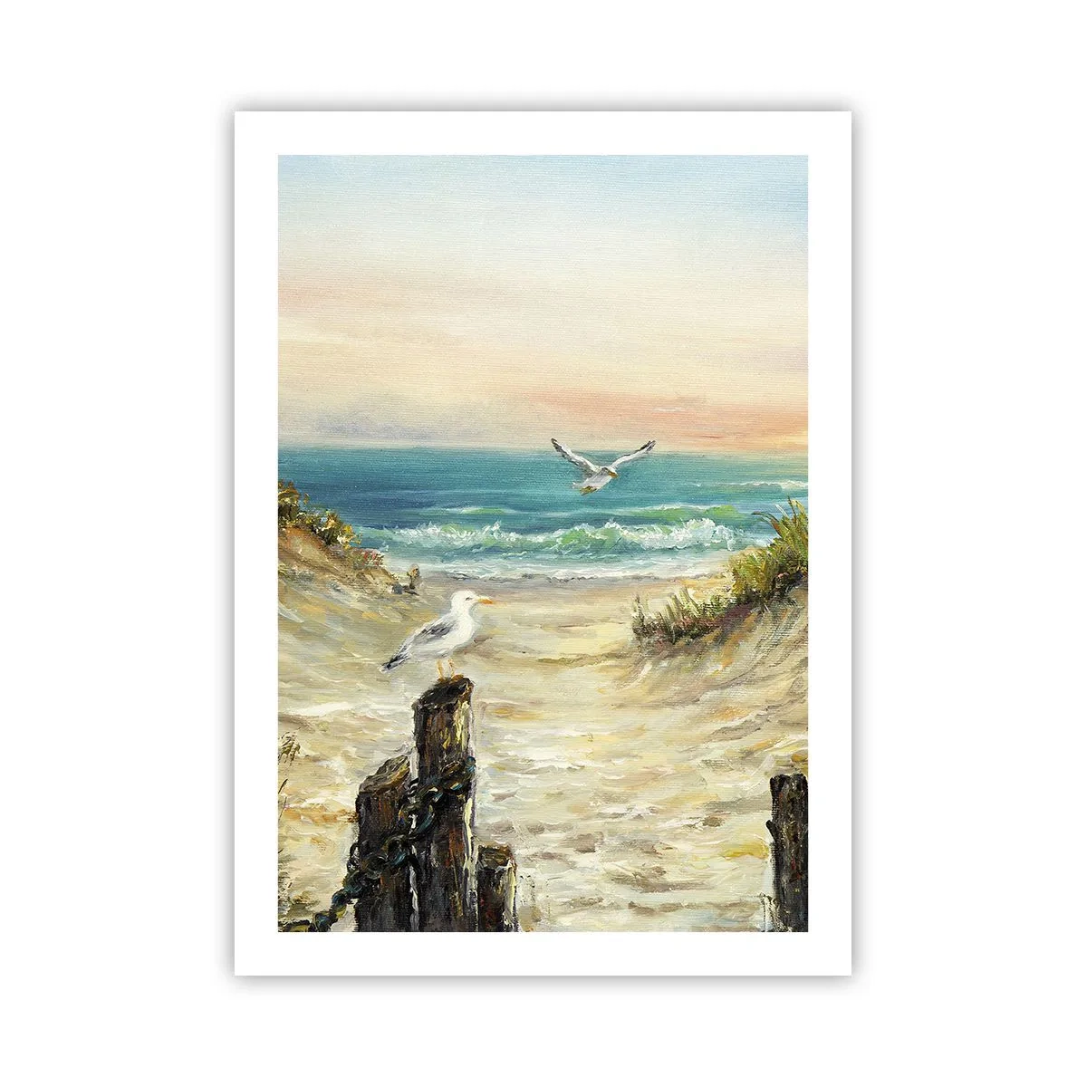 Poster - Windstille afzondering - 50x70 cm