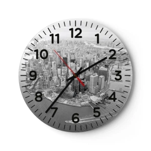 Wandklok - Klok - Hoe niet lief te hebben? - 30x30 cm