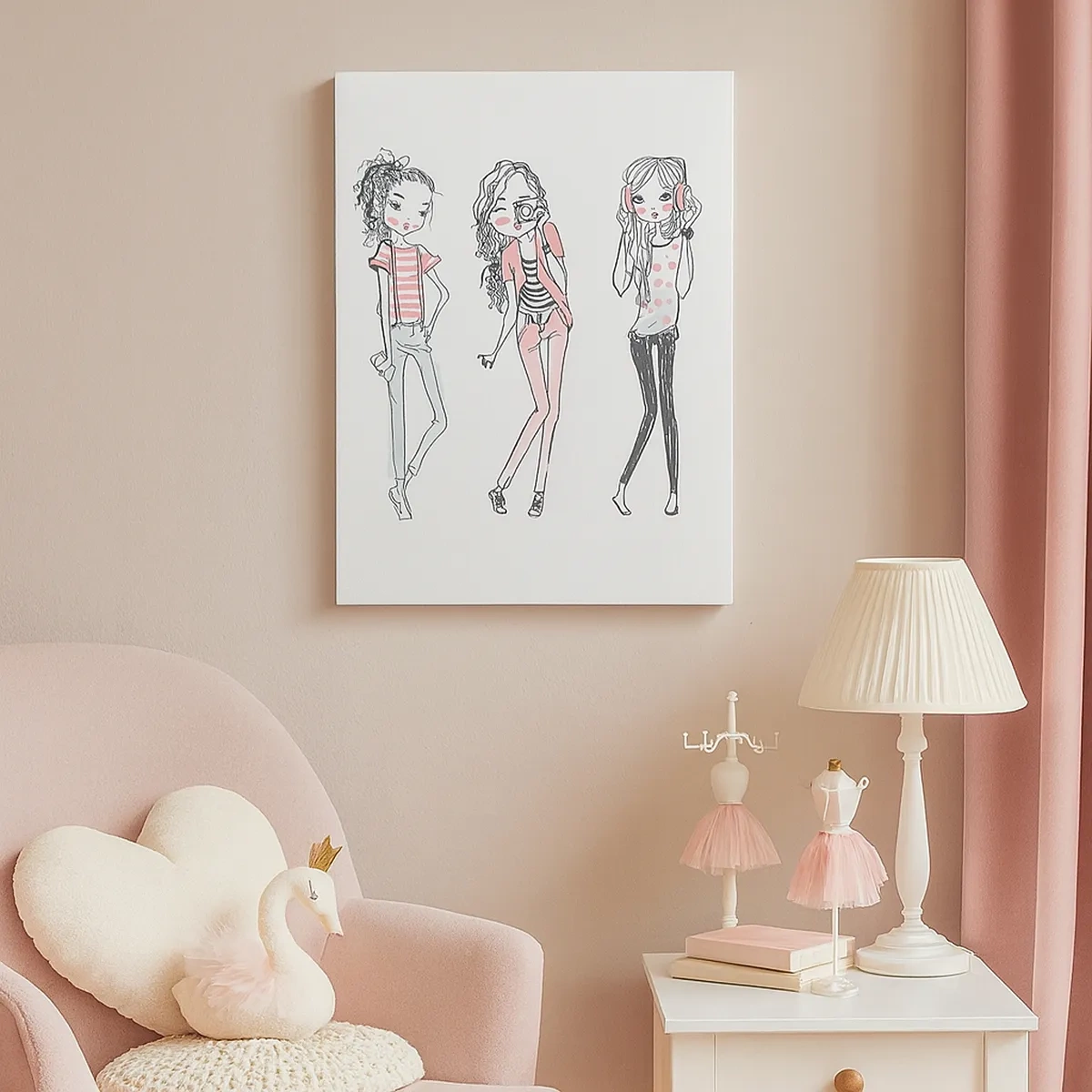 Schilderen op canvas - Het zal zijn, het zal leuk zijn - 50x70 cm