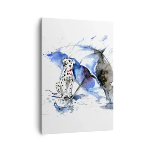 Schilderen op canvas - Daar is een vriend voor - 70x100 cm