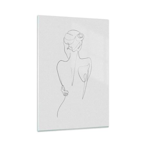 Schilderen op glas - Lichaamsmuziek - 80x120 cm