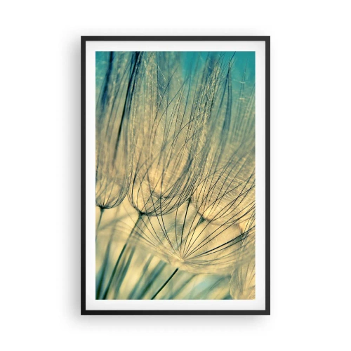 Poster in een zwarte lijst - In afwachting van de wind - 61x91 cm