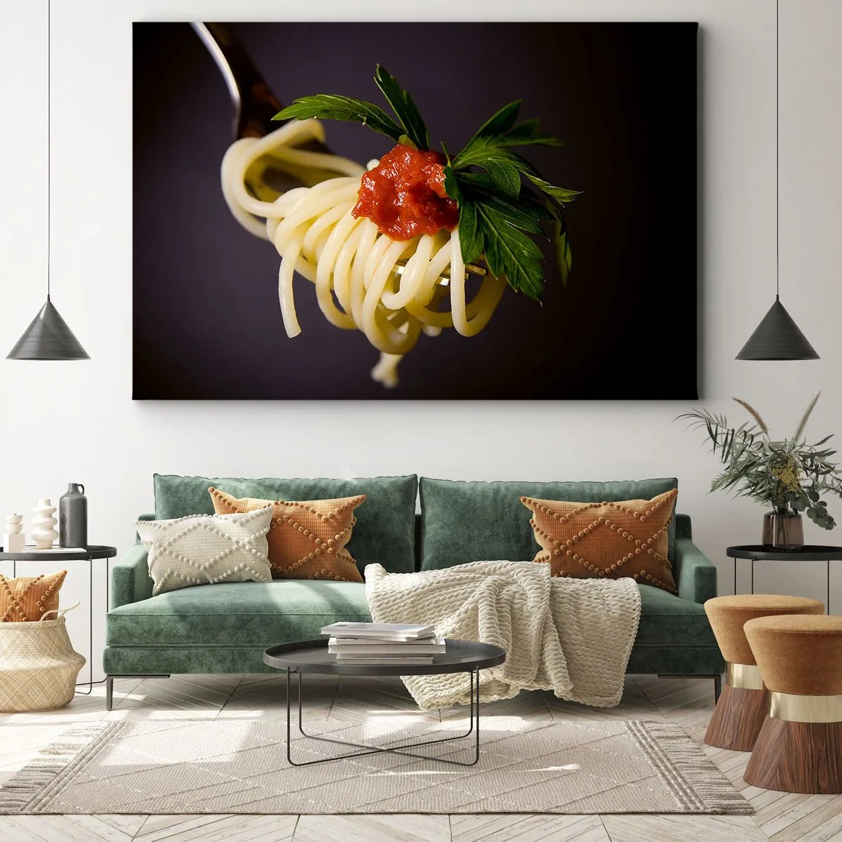 Schilderen op canvas - Een lekker hapje - 70x50 cm
