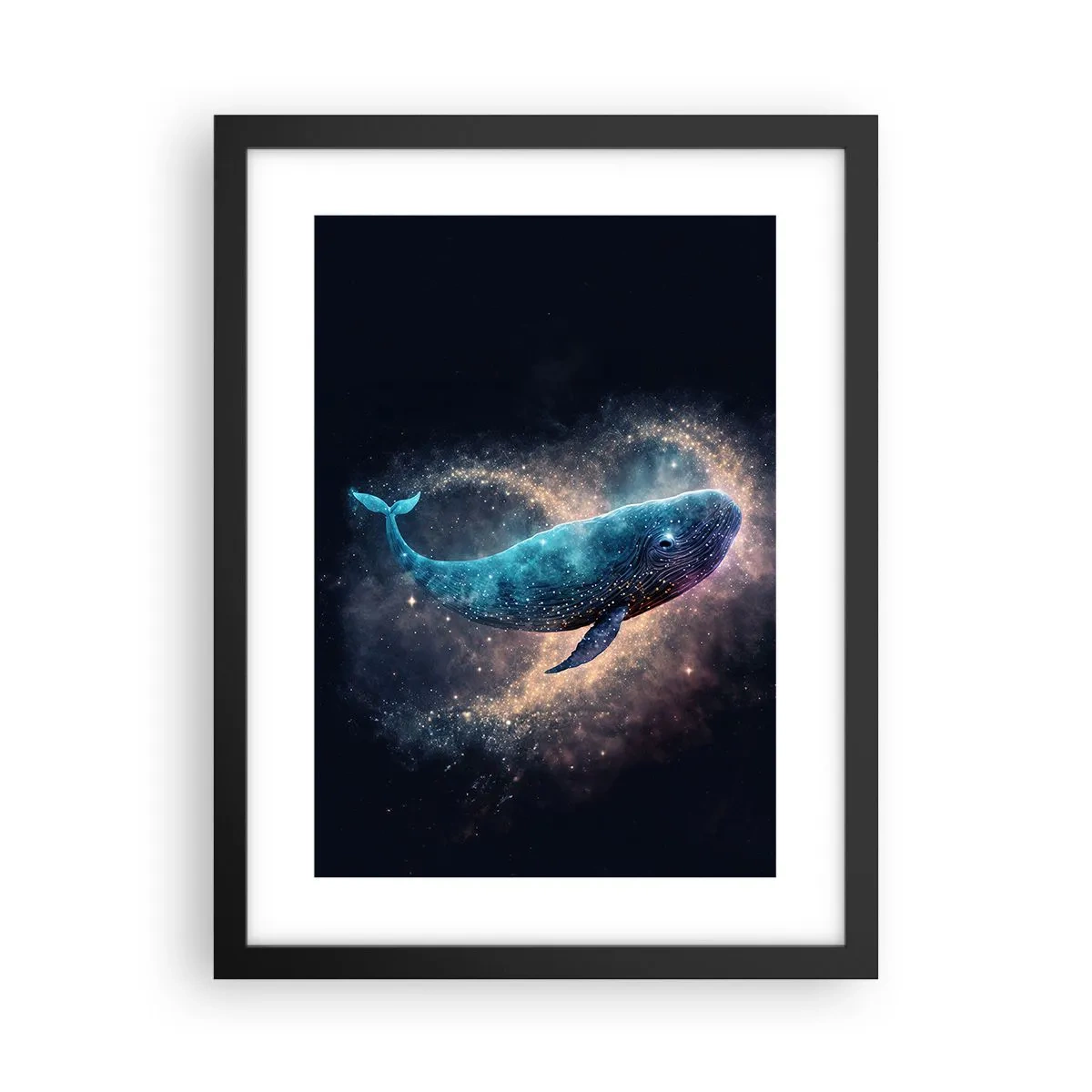 Poster in een zwarte lijst - Er is zo’n wereld… - 30x40 cm