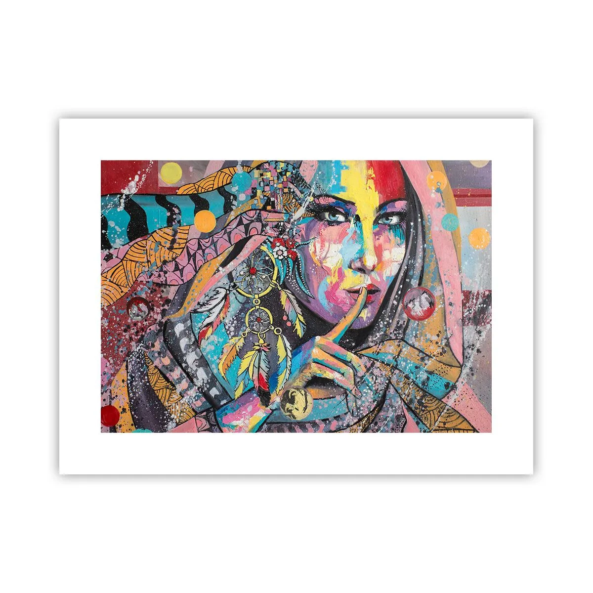 Poster - Zwijg totdat je het begrijpt - 40x30 cm