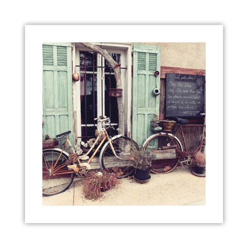 Poster - Lang leve de provincie - 40x40 cm