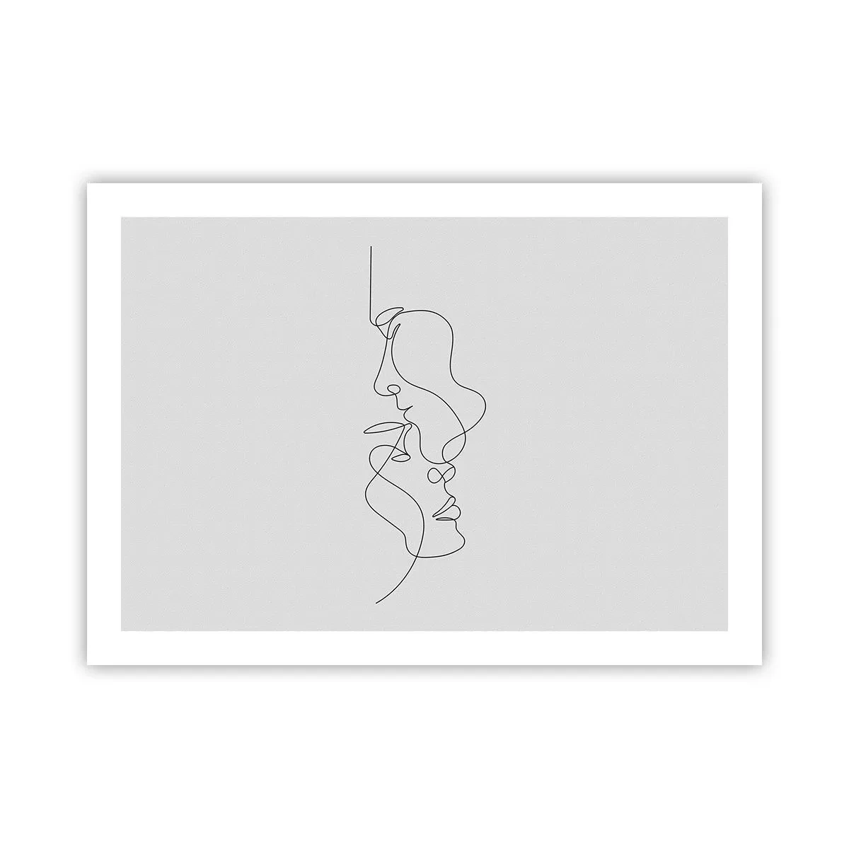 Poster - De hitte van bittere verlangens - 70x50 cm