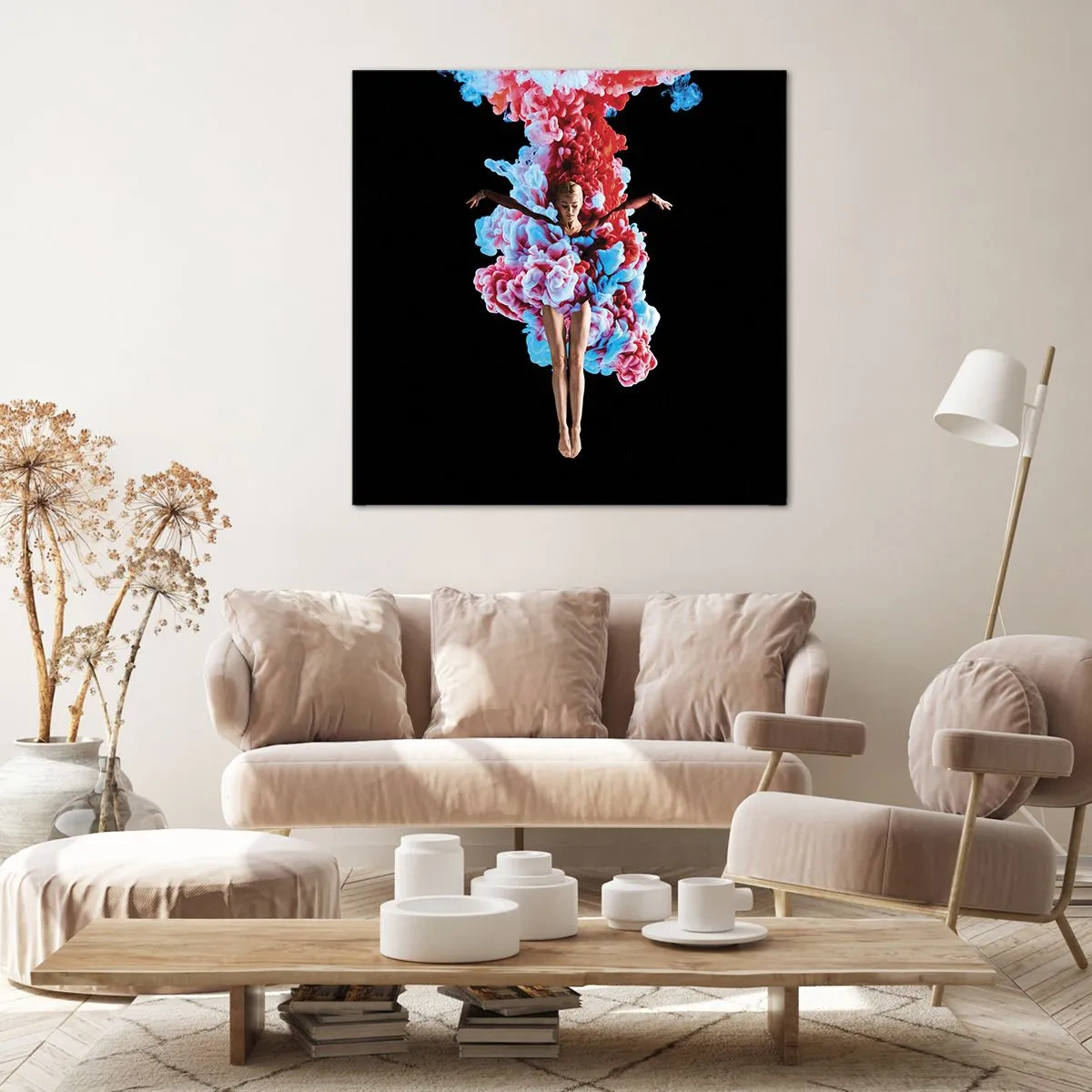 Schilderen op canvas - In volle bloei - 60x60 cm