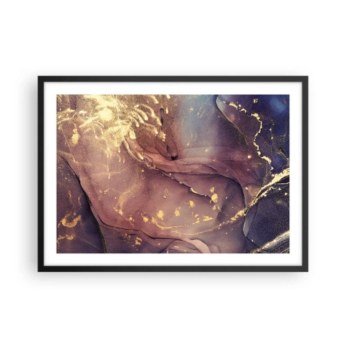 Poster in een zwarte lijst - Materie en geest - 70x50 cm