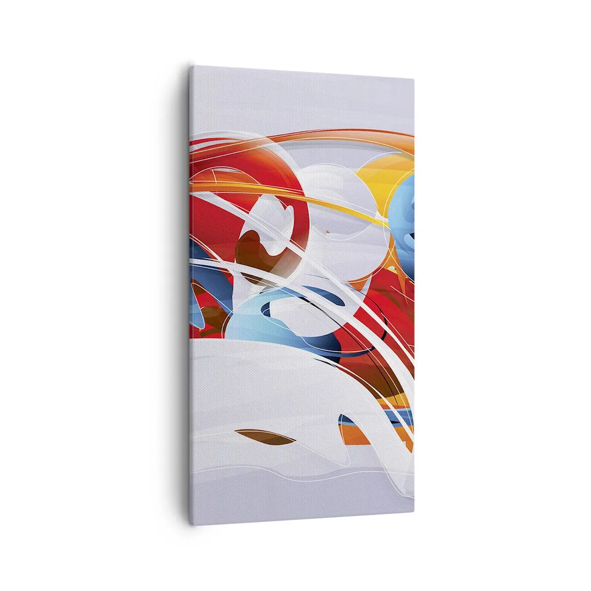 Schilderen op canvas - De dans van de elementen - 55x100 cm