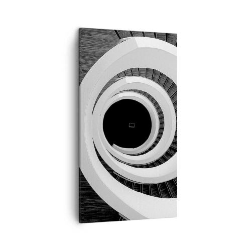 Schilderen op canvas - Tot de kern van de zaak - 45x80 cm