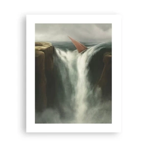 Poster - Een waarschuwing voor het leven - 40x50 cm