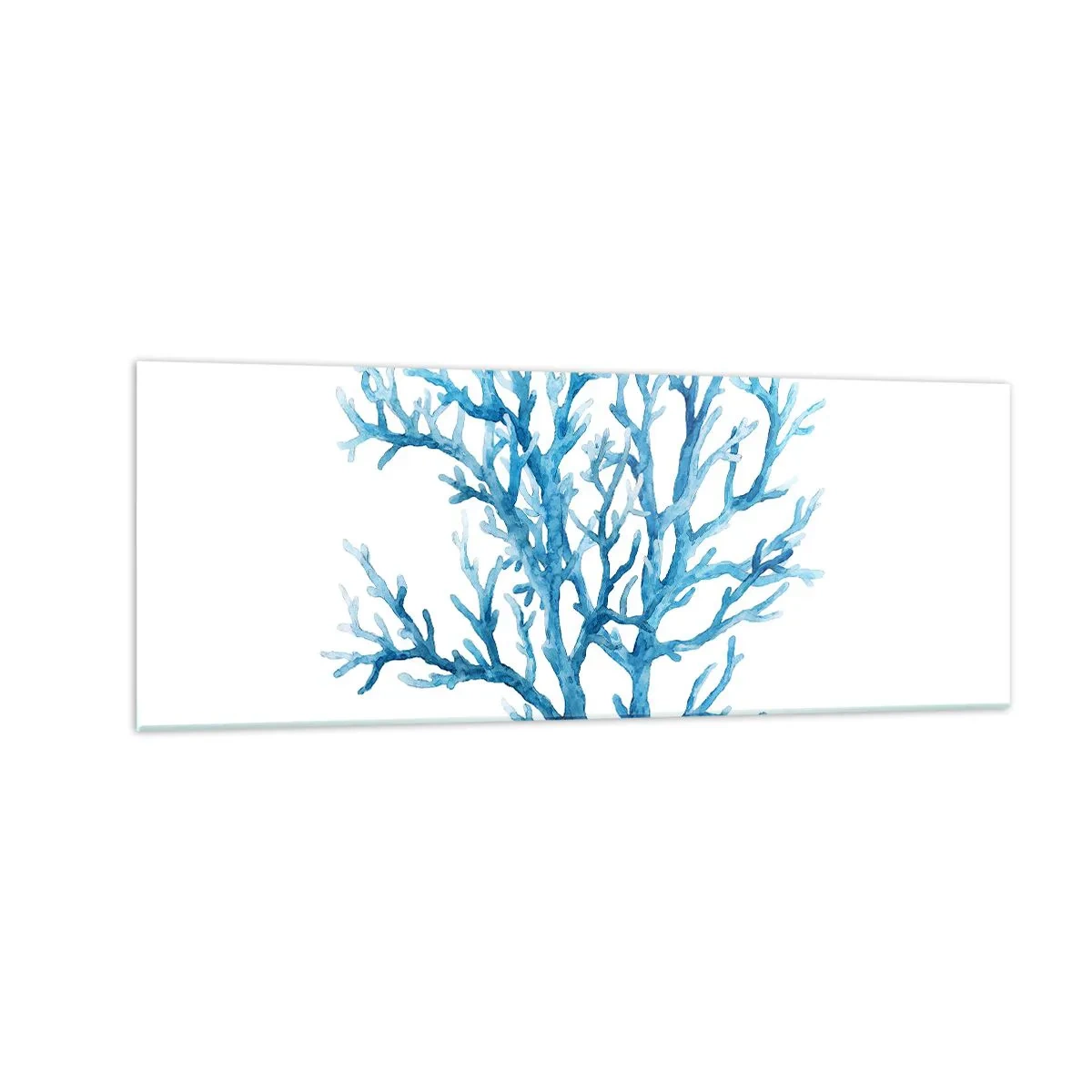 Schilderen op glas - Nautische filigraan - 140x50 cm