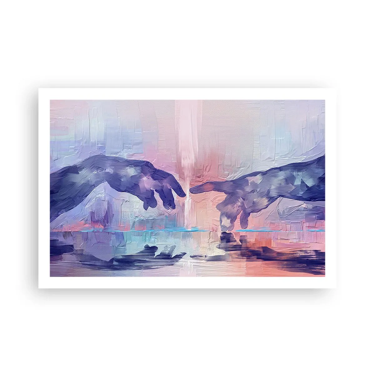 Poster - Goddelijke levensvonk - 91x61 cm