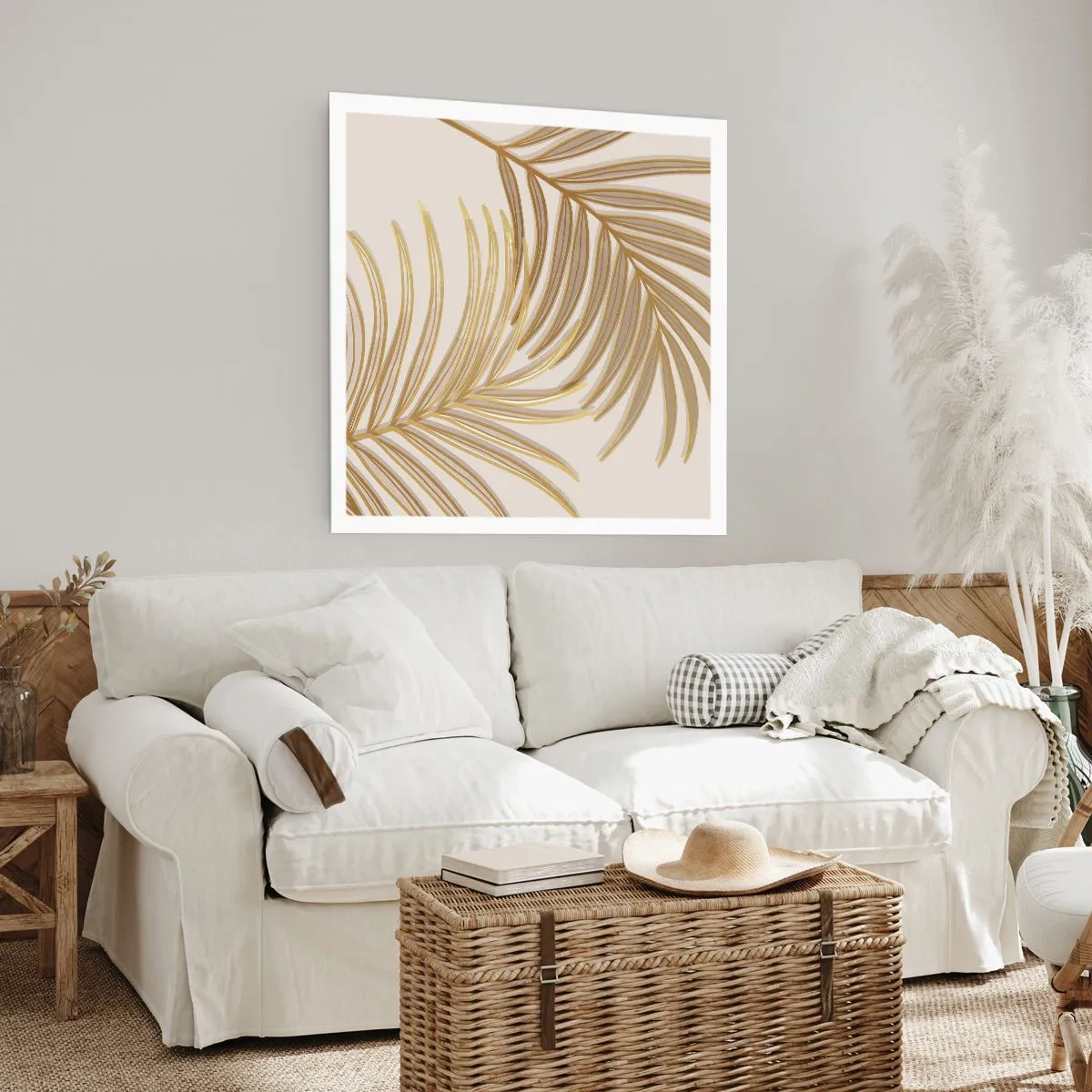 Poster - Gouden Palm! - 40x40 cm