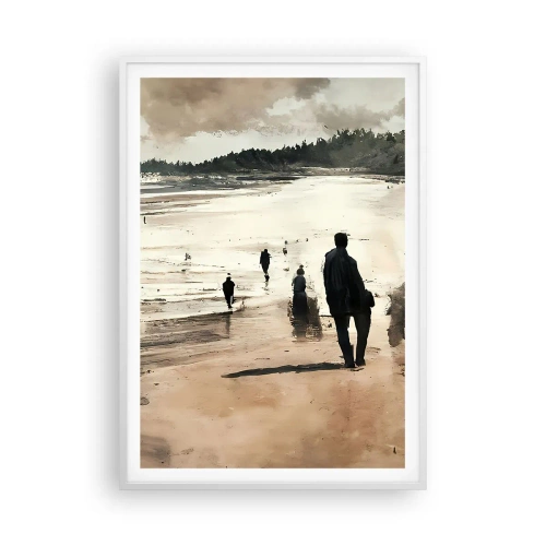 Poster in een witte lijst - Opgeroepen - 70x100 cm