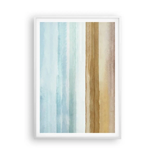 Poster in een witte lijst - Troost - 70x100 cm