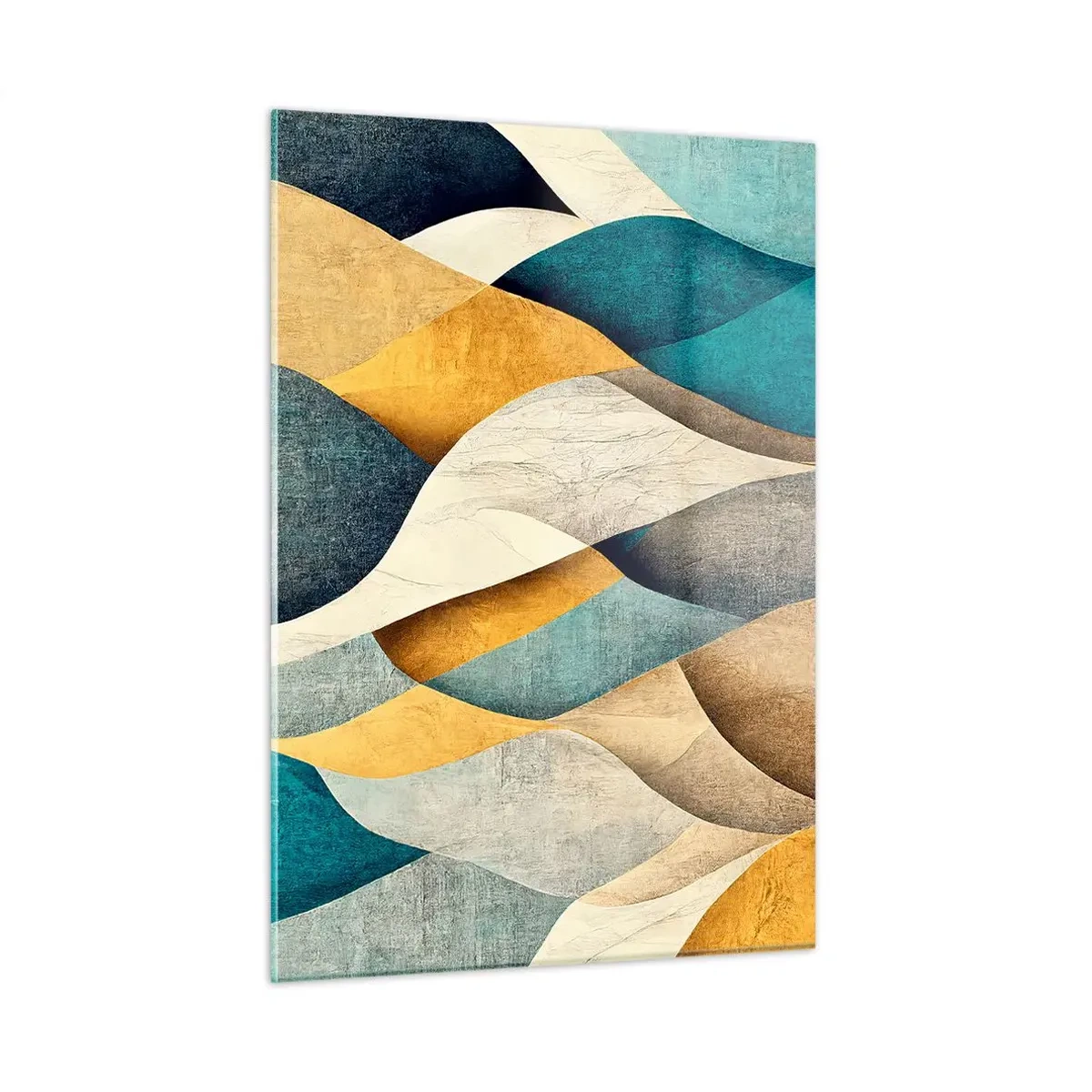 Schilderen op glas - Ritme en beweging - 50x70 cm