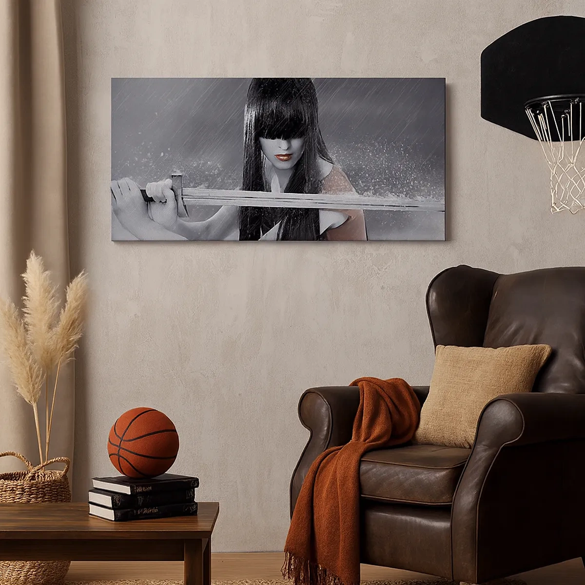 Schilderen op canvas - Mooi en gevaarlijk - 30x30 cm