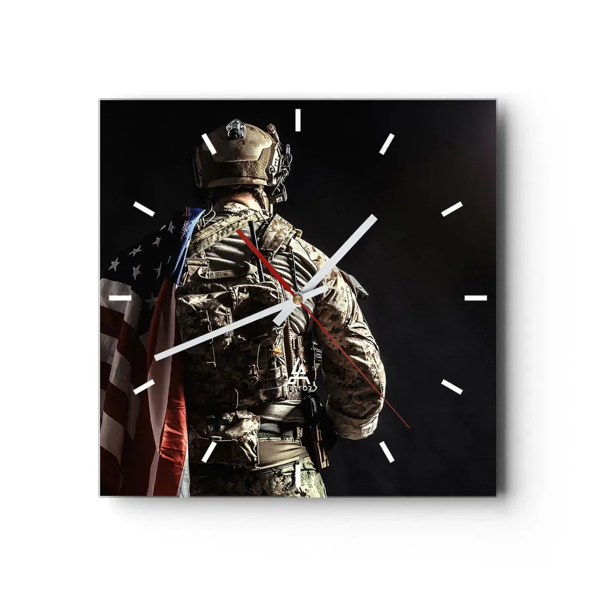 Wandklok - Klok - Dat is waarom - 30x30 cm