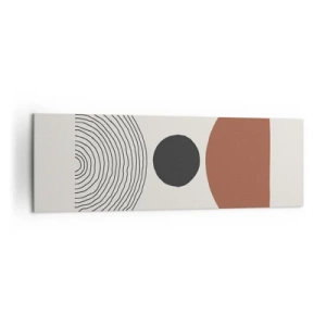 Schilderen op canvas - Het middelpunt van de aandacht - 160x50 cm