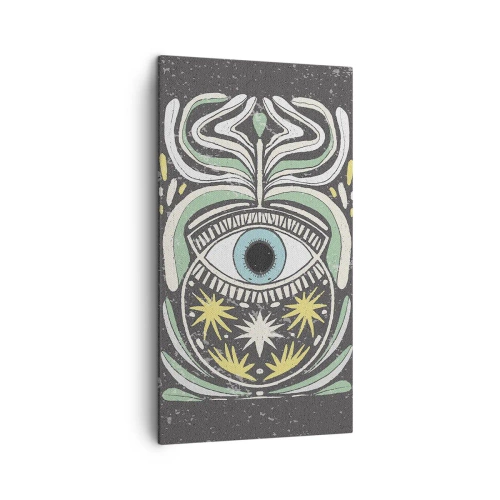 Schilderen op canvas - Tribale rituelen - 45x80 cm