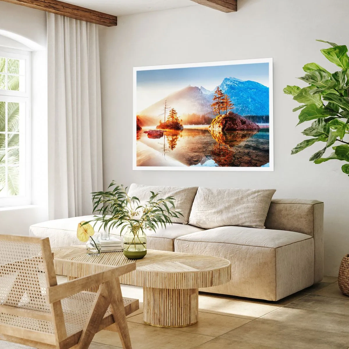 Poster - De natuur in een nieuw licht - 70x50 cm