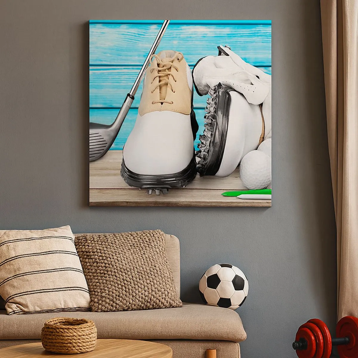 Schilderen op canvas - Alles klaar - 30x30 cm