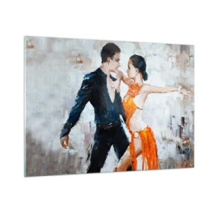 Schilderen op glas - Dirty dancing - 100x70 cm