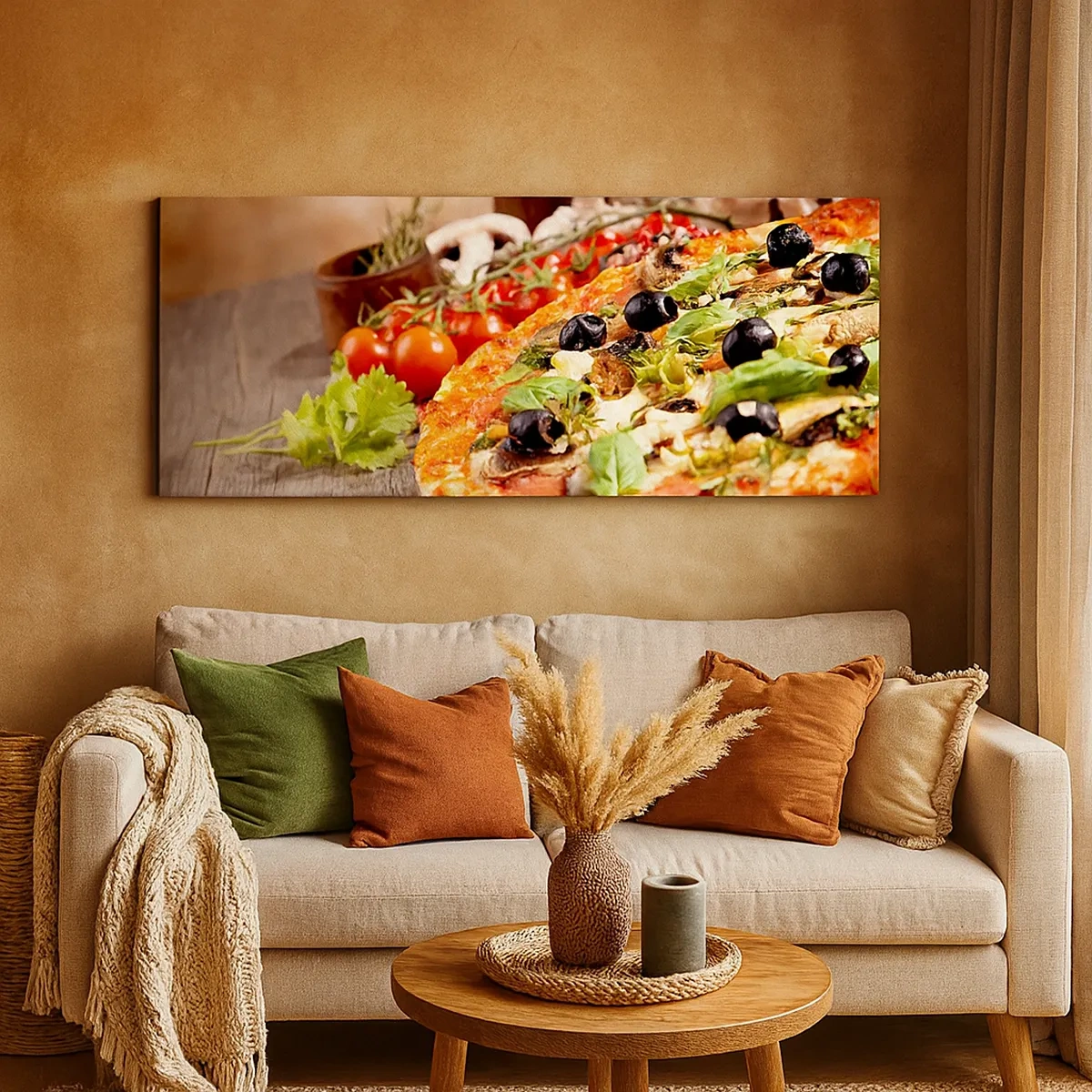 Schilderen op canvas - Van de tellurische ingrediënten - 30x30 cm