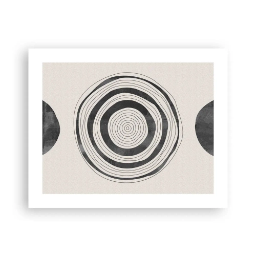 Poster - Wat belangrijk is, is wat er tussenin zit - 50x40 cm