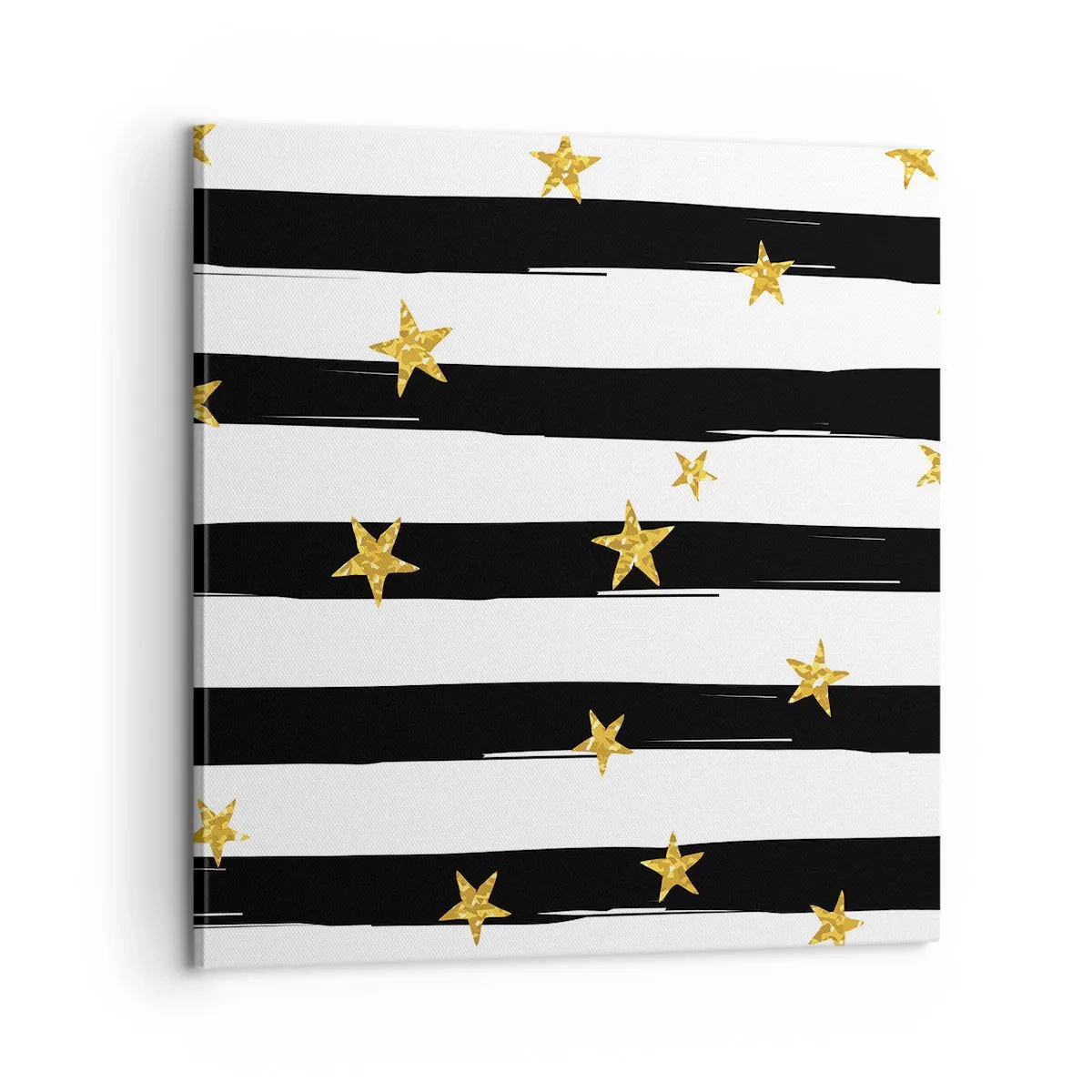 Schilderen op canvas - We zijn allemaal geboren onder een gelukkige ster - 60x60 cm