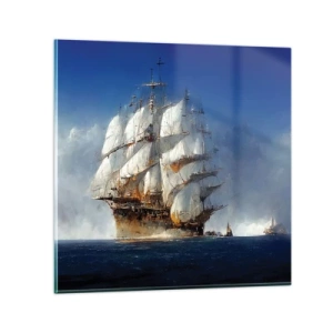 Schilderen op glas - The great glory! - 40x40 cm