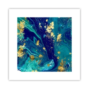 Poster - De bloemblaadjes van de zon - 30x30 cm