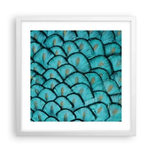 Poster in een witte lijst - Het grote verengala - 40x40 cm