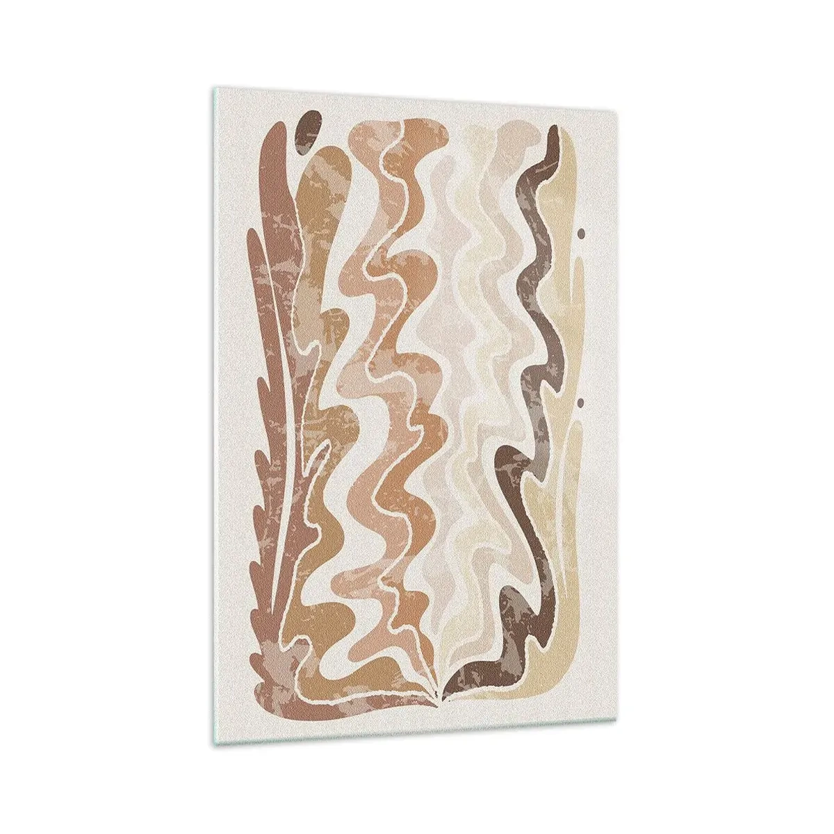 Schilderen op glas - Goede energie – goede emoties - 70x100 cm