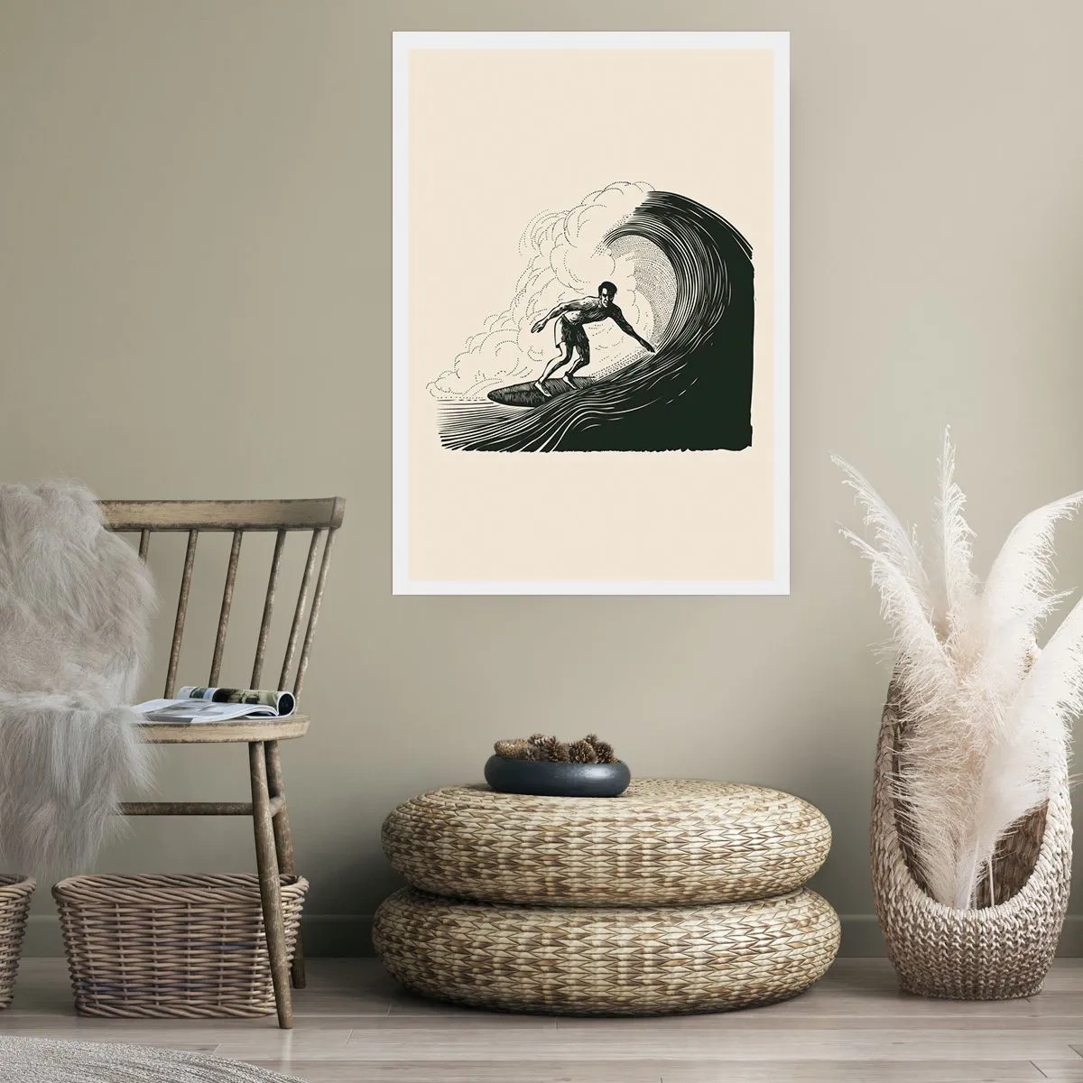 Poster - Koning van de golf - 50x70 cm