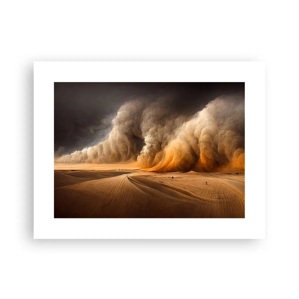 Poster - De toorn van de woestijn - 40x30 cm