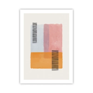 Poster - Van hoek tot hoek - 50x70 cm