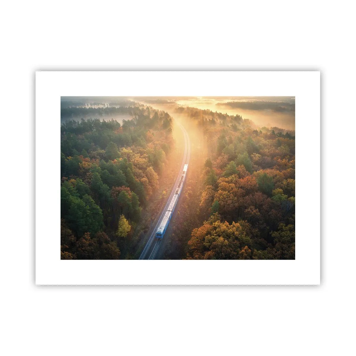 Poster - Herfst reis - 40x30 cm