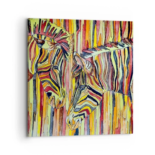 Schilderen op canvas - Dus jij ook... - 70x70 cm