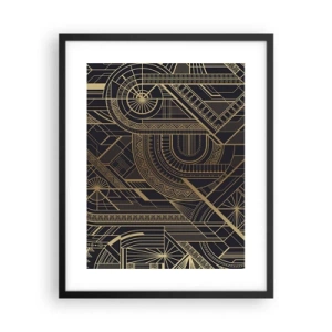 Poster in een zwarte lijst - Concepten, ideeën, plannen - 40x50 cm