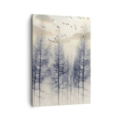 Schilderen op canvas - Bosgeesten - 50x70 cm