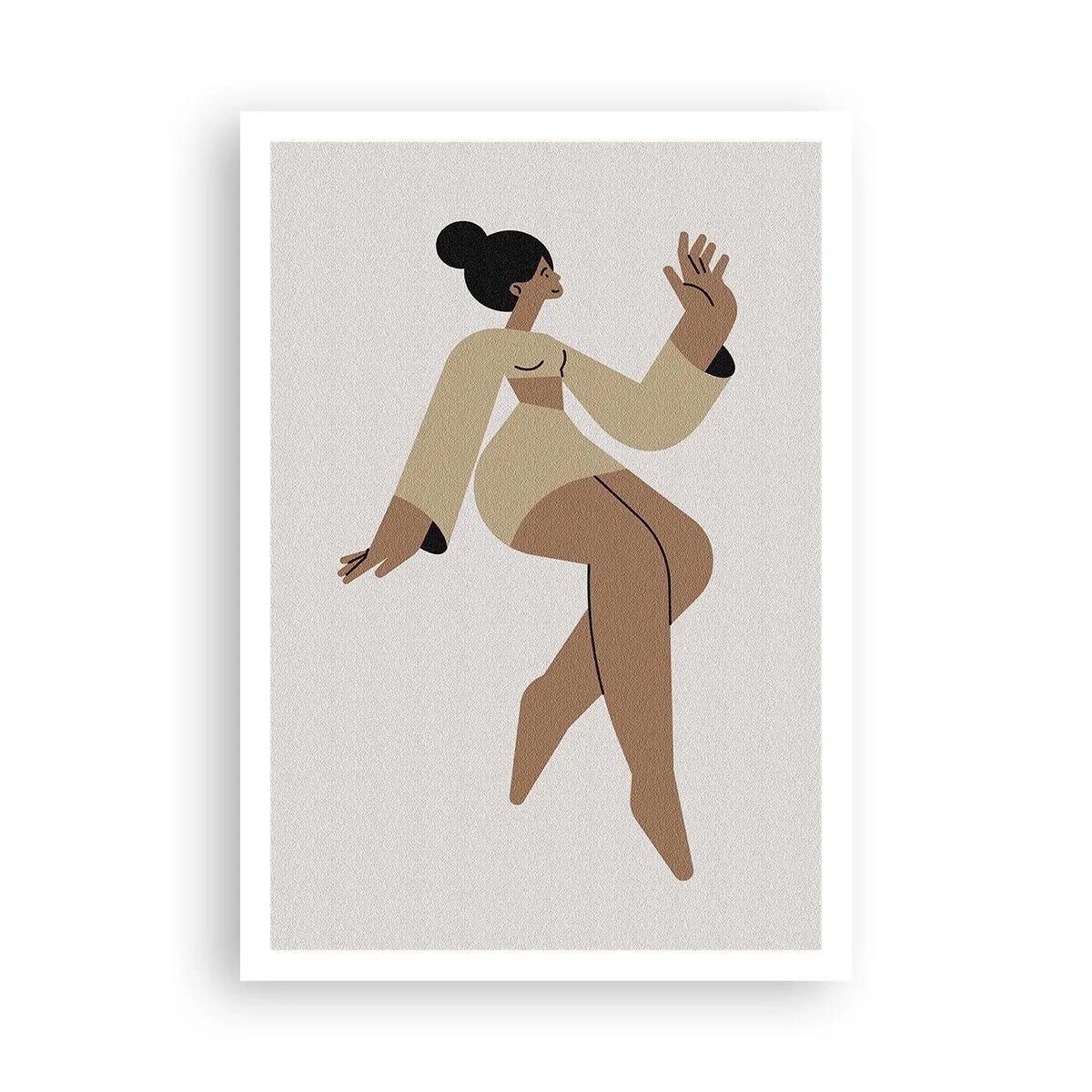 Poster - Een sierlijke vorm - 70x100 cm