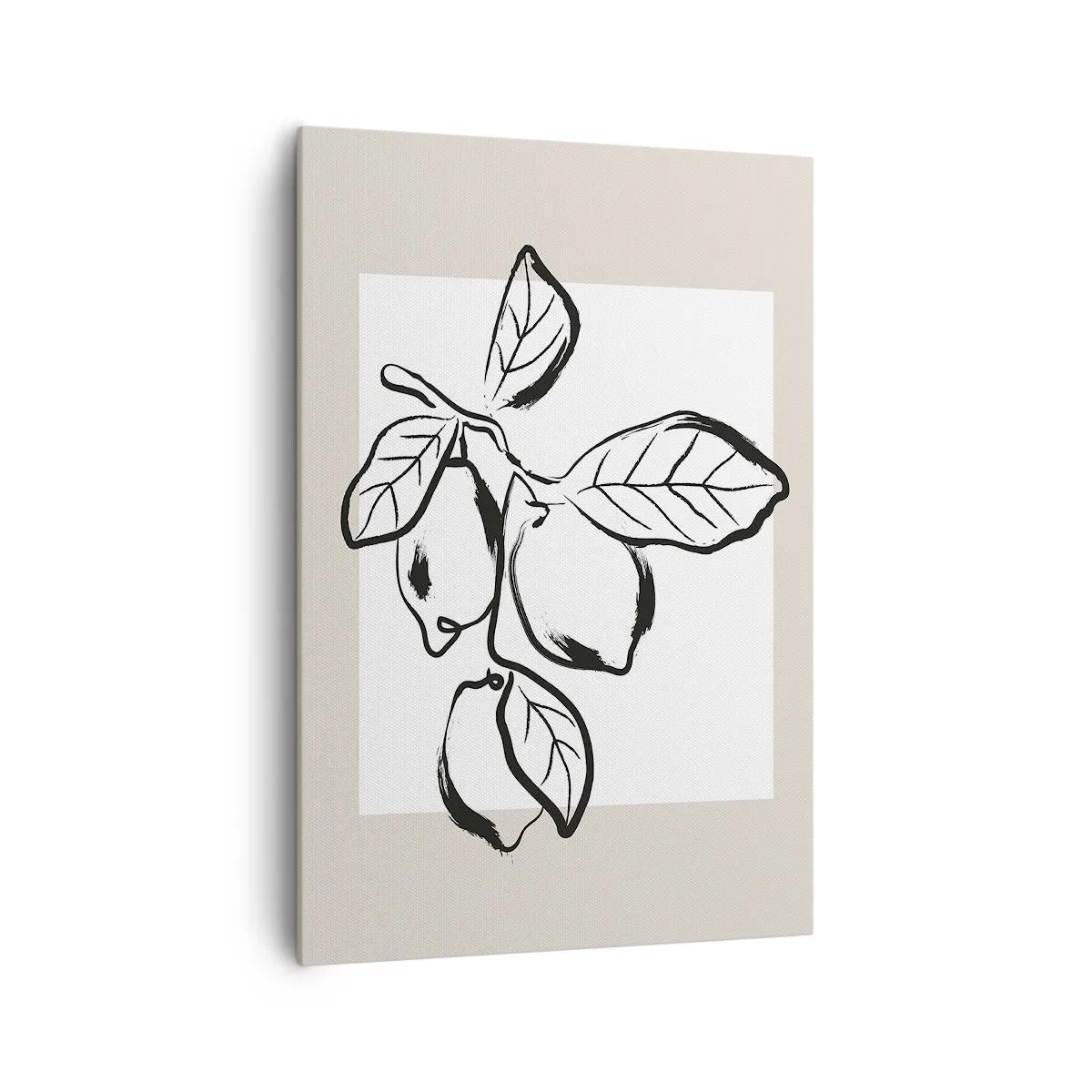 Schilderen op canvas - Waar de citroen rijpt... - 70x100 cm